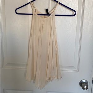 Cream H&M halter top